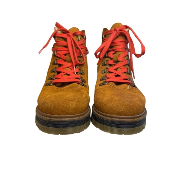 Avellini Suede leather hiking lace up boots shearling lined shoes women’s 37 - Picture 7 of 13